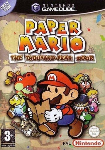 Paper Mario - The Thousand-Year Door GameCube, Spelcomputers en Games, Games | Nintendo GameCube, Ophalen of Verzenden, Zo goed als nieuw
