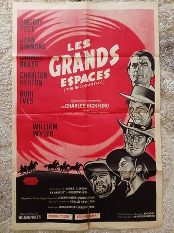 Anonymous - Original French Movie Poster (1958) - The Big, Antiek en Kunst