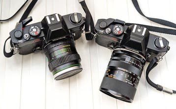 Konica Autoreflex TC 35mm SLR Camera Set - Hanimex 35mm, Audio, Tv en Foto, Fotocamera's Analoog, Nieuw