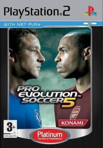 Pro Evolution Soccer 5 (platinum) (PlayStation 2), Verzenden, Gebruikt