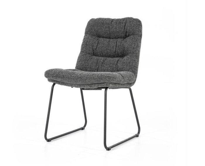 Eetkamerstoel Danica | Eleonora-Antraciet, Huis en Inrichting, Stoelen, Nieuw, Ophalen of Verzenden