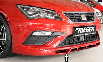Rieger frontspoiler | Leon FR (5F) 2017-2020 (Facelift) - 3-, Verzenden, Nieuw, Seat