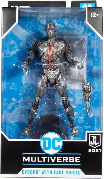 DC Multiverse Cyborg with Face Shield (DC Comics, Thema), Verzenden, Zo goed als nieuw