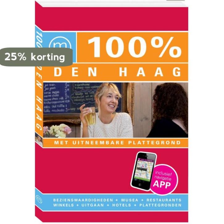 100% Den Haag / 100% stedengidsen 9789057676307 Anouk Heida, Boeken, Reisgidsen, Zo goed als nieuw, Verzenden