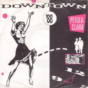 Petula Clark - Downtown 88, Ophalen of Verzenden, Gebruikt