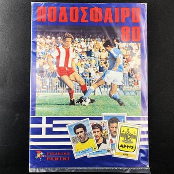 1979/80 Panini 1st Official Greek Championship Sticker Album, Nieuw