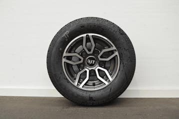 Brian James Brian James band+velg 195/55R10C, Auto diversen, Ophalen of Verzenden, Nieuw