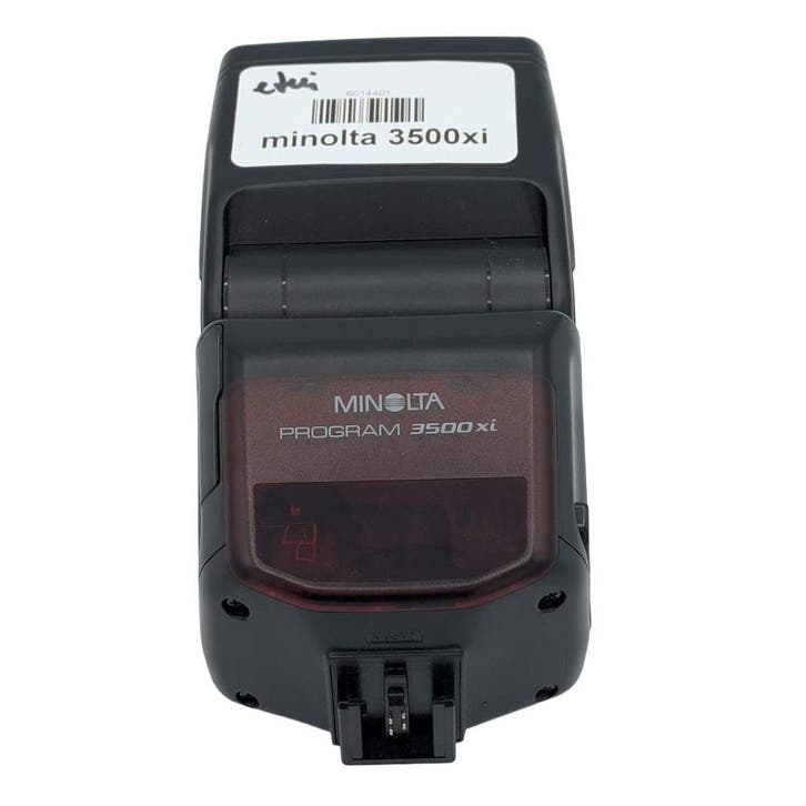 Minolta Program 3500xi flitser - Tweedehands, Audio, Tv en Foto, Fotografie | Flitsers, Gebruikt, Verzenden