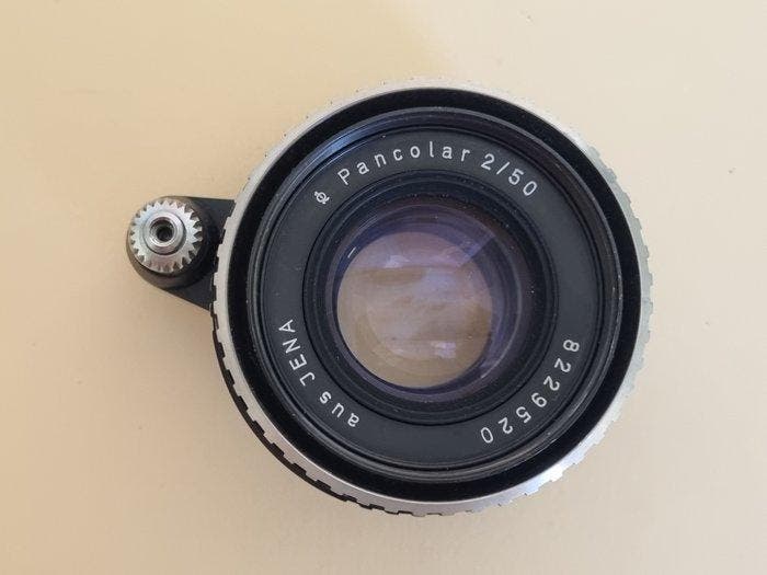 Carl Zeiss Jena Pancolar 2/50 Cameralens, Audio, Tv en Foto, Fotocamera's Analoog