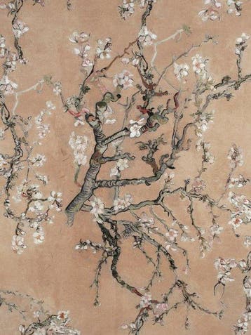Gratis verzending!!! 3x3 meter TexStilArt - ALMOND BEIGE -