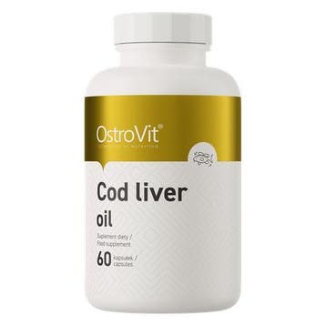 Ostrovit - Cod Liver Oil - 60 Capsules, Verzenden, Nieuw, Poeder of Drank