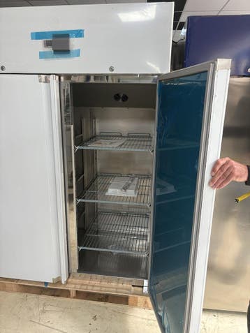Vrieskast - 1200 L - 6 Verstelbare Roosters (2/1 GN) - Rvs -, Ophalen of Verzenden, Gebruikt