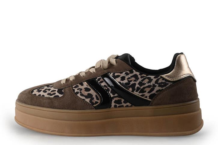 Sub55 Sneakers in maat 43 Panter, Kleding | Dames, Schoenen, Overige kleuren, Zo goed als nieuw, Sneakers of Gympen, Verzenden