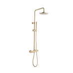 Sani Royal Opbouw Regendouche met Thermostaatkraan Goud, Nieuw
