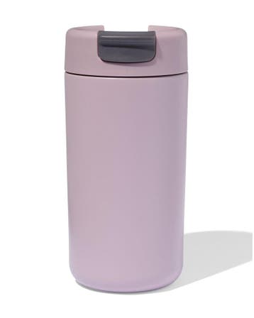 HEMA Koffiebeker to go 450ml rvs donkerroze, Verzenden, Nieuw