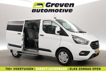 Ford Transit Custom 2.0 TDCI L1H1, Stof, Gebruikt, Euro 6, Wit