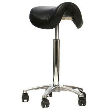 Zadelkruk Leto Comfort uitgevoerd met aluminium voetkruis, Nieuw in verpakking