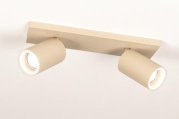Rietveld Spots - Beige - Metaal, Aluminium, Verzenden, Nieuw