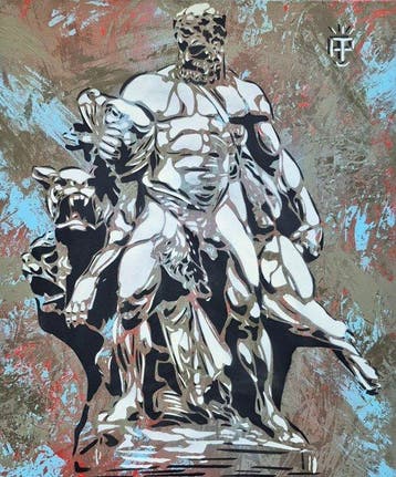 Alexandre Petrus (1988) - HERCULES ET CERBERE