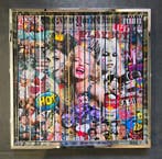 Elmago - Pop art Lady vintage stars 2026, Antiek en Kunst, Kunst | Schilderijen | Modern