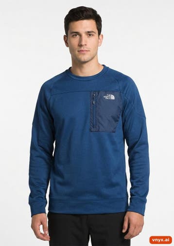 The North Face Sweatshirts Heren maat M Blauw Vintage, Ophalen of Verzenden, Nieuw, The North Face