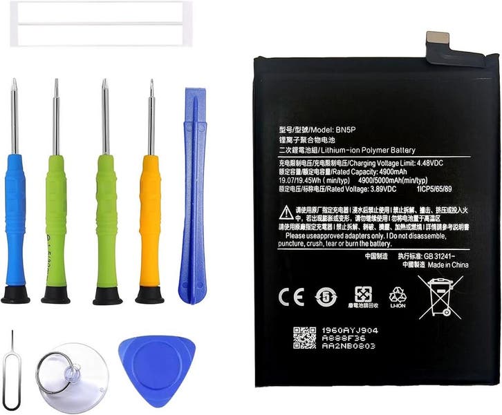 Batterij Xiaomi Redmi Note 13 5G | Inclusief Toolset | 27..., Telecommunicatie, Mobiele telefoons | Batterijen en Accu's, Nieuw