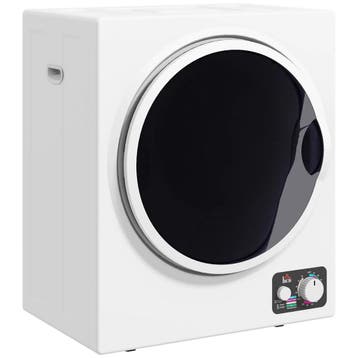 Mini Wasdroger 4 Kg Met 4 Programmas, 2 Verwarmingsniveaus,, Verzenden, Nieuw
