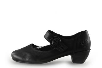Rieker Pumps in maat 38 Zwart, Pumps, Verzenden, Zwart, Zo goed als nieuw