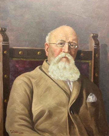 Alfredo Tosti (1884-?) - Ritratto di Vincenzo Irolli, Antiek en Kunst
