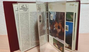 Zwitserland. 1995, Album de 22 médailles officiels suisses