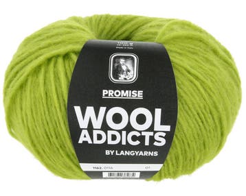 WoolAddicts Promise - 116 Matcha - Chunky / Dik Merinowol, Hobby en Vrije tijd, Breien en Haken, Ophalen of Verzenden, Nieuw