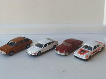 Dinky Toys, Matchbox 1:35 - Model sportwagen (4) - Original, Nieuw