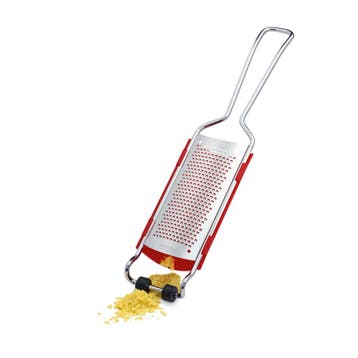 Triangle RVS Fijnrasp met Opvangbakje – 32cm – Anti-Slip, Ophalen of Verzenden, Nieuw