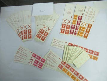Nederland 1964 - Partij postzegelboekjes Nederland plus, Gestempeld