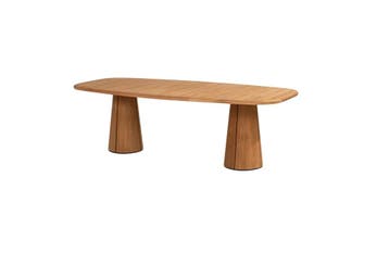 Taste by 4 Seasons Capri teak tuintafel barrel met blad, Tuin en Terras, Ophalen of Verzenden, Nieuw