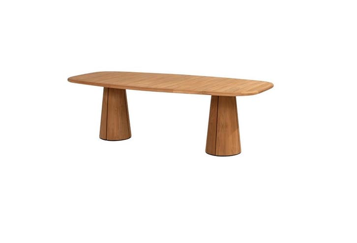 Taste by 4 Seasons Capri teak tuintafel barrel met blad, Tuin en Terras, Tuinsets en Loungesets, Ophalen of Verzenden