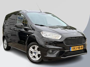 Ford Transit Courier 1.5 TDCI Limited Duratorq S&S, Stof, Gebruikt, Euro 6, Zwart