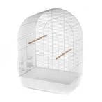 Vogelkooi Duvo Lusi 3 – Witte Binnenkooi voor Parkieten,.., Verzenden, Nieuw, Overige materialen, Vogelkooi