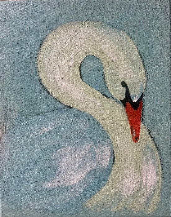 Devon (1993) - The Quiet Feather, Antiek en Kunst, Kunst | Schilderijen | Klassiek