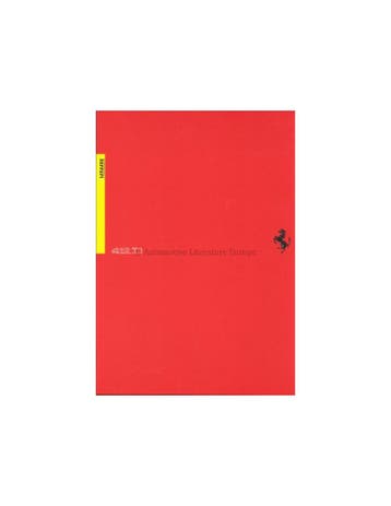 1994 FERRARI 412 T1 BROCHURE 832/94, Nieuw, Ferrari, Author