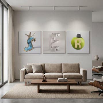 Cess - The Artphabet - Mind Games Triptych Edition - XXL