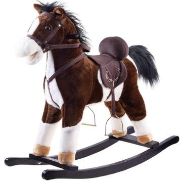 Hobbelpaard met Geluid - 73cm | Retourdeal 39% Korting, Ophalen of Verzenden, Nieuw