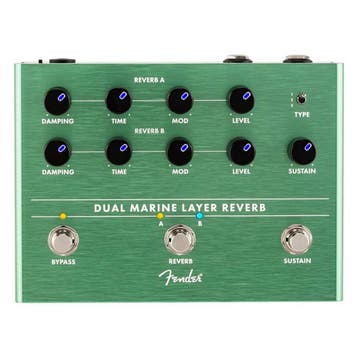 Fender 234563000 Dual Marine Layer Reverb, effect pedaal, Muziek en Instrumenten, Effecten, Ophalen of Verzenden, Nieuw