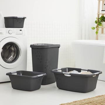 Rotho Flowers Wasmand 12L Antraciet (Overige), Verzenden, Nieuw