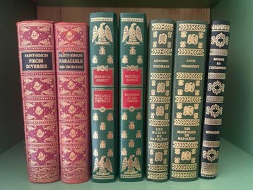 Saint Simon ; Masson ; Chateaubriand etc. - Lot de 7 très, Antiek en Kunst