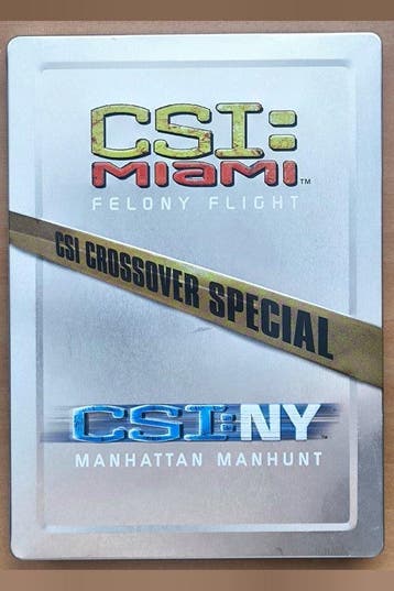 CSI Crossover Special DVD 2006 Action Steelbook David Caruso, Verzenden, Nieuw in verpakking