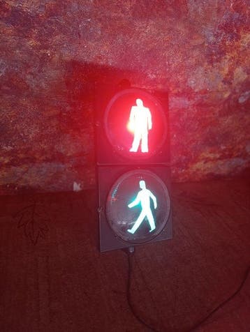 Stoplicht - Glas, aluminium, metaal - Siemens
