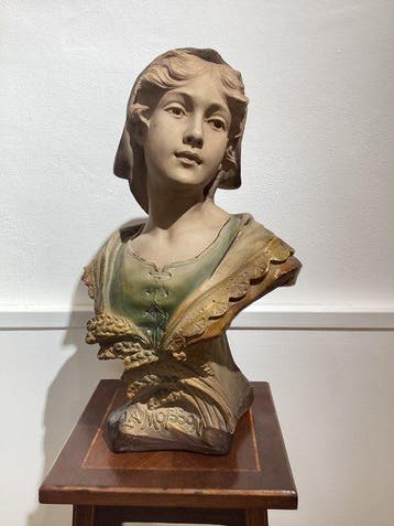 F. Citti - Beeld, La Moisson - 53 cm - Gips, Antiek en Kunst
