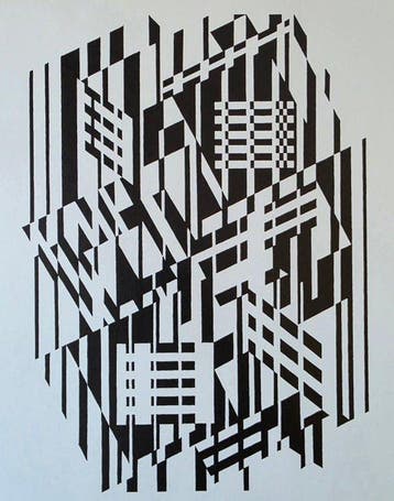 Victor Vasarely (1906-1997) - AFA - 1955, tirage rare et