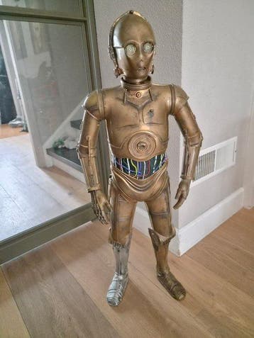 Star Wars - C-3po custom paint- 31inch giant size - Big Fig, Nieuw